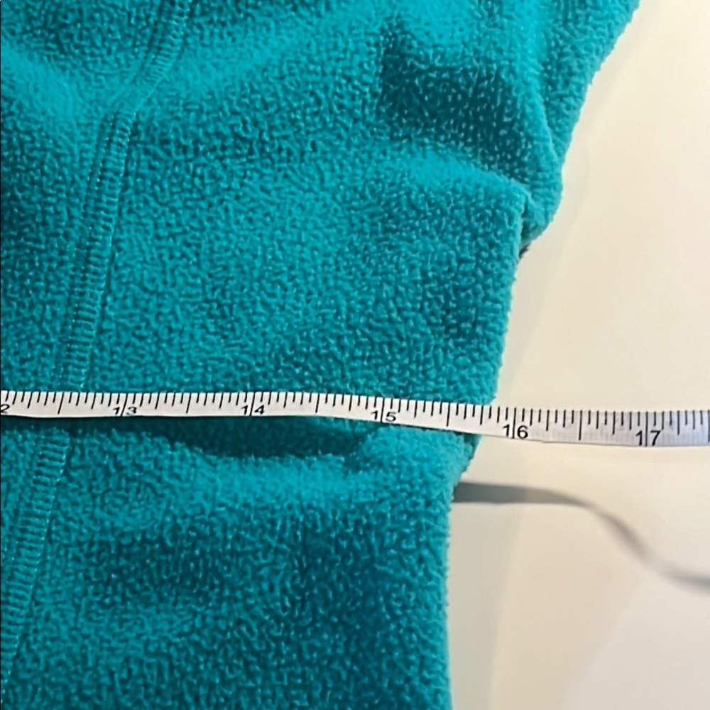 The North Face Teal Quarter-Zip Pullover Sz S Womens๐ - Picture 12 of 13